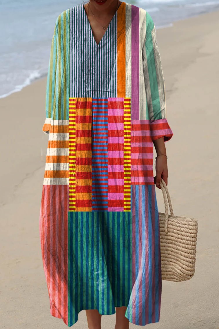 The Colorway Muse | Art-Inspired Dress