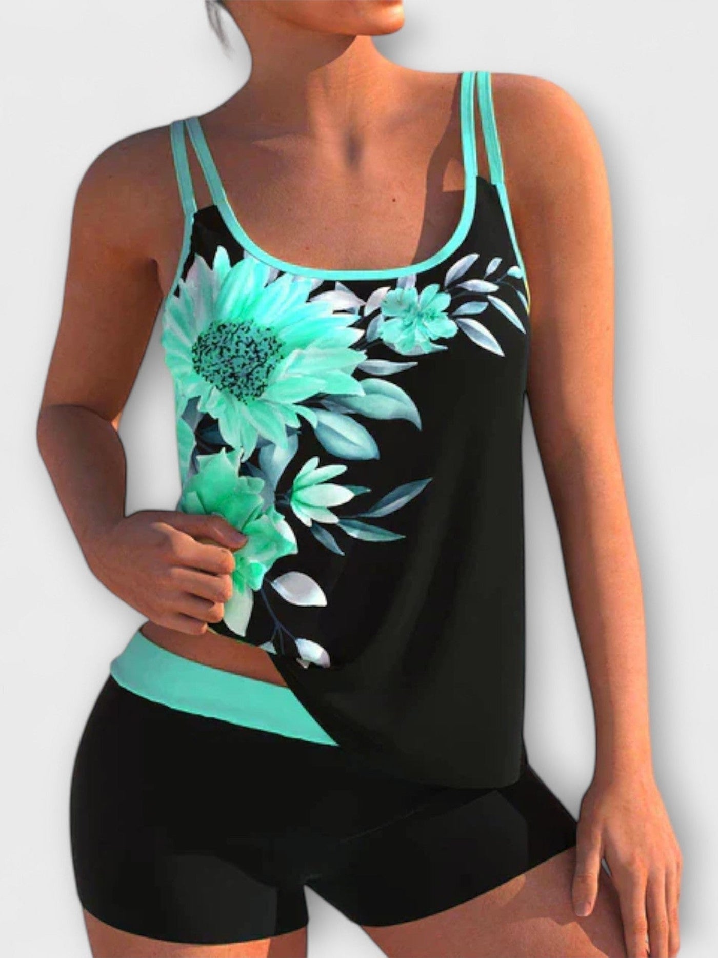 Coralia - Tropical Bloom Tankini