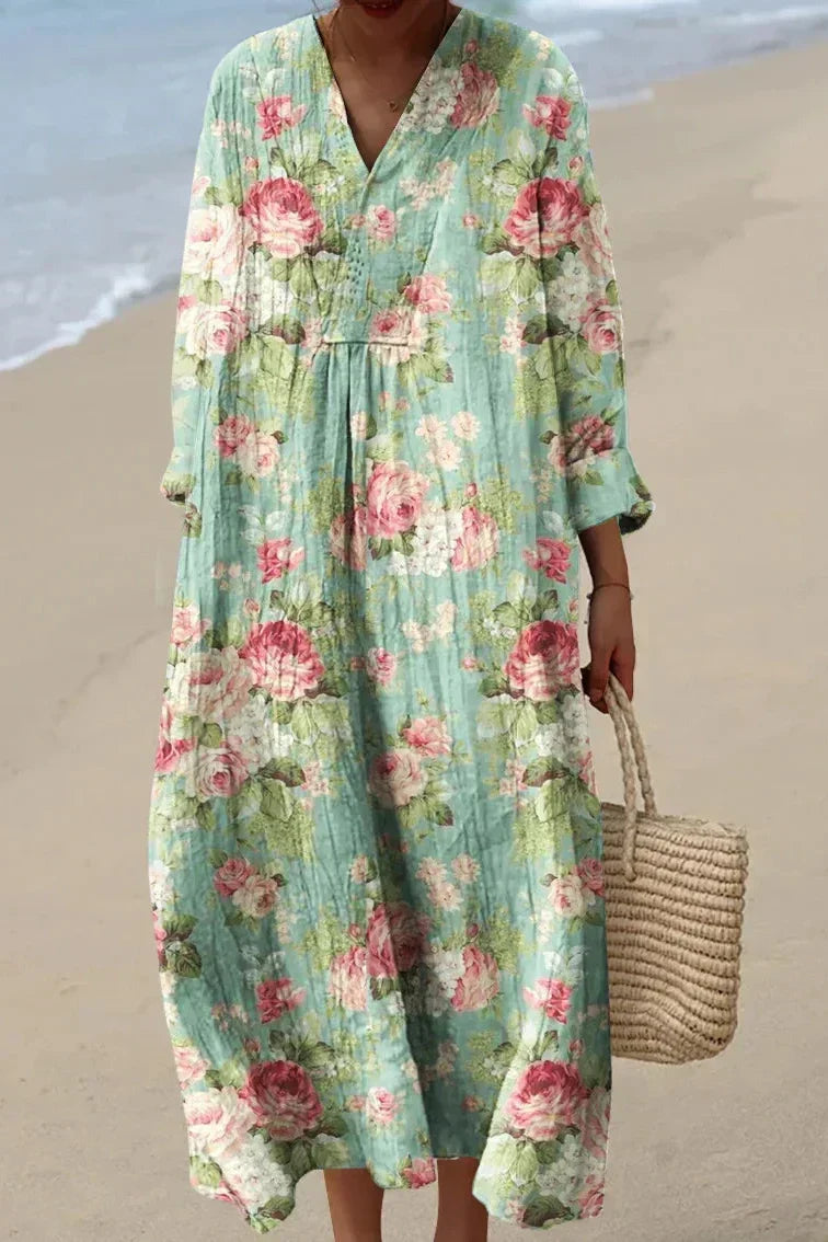 The Garden Whisper | Art-Inspired Dress