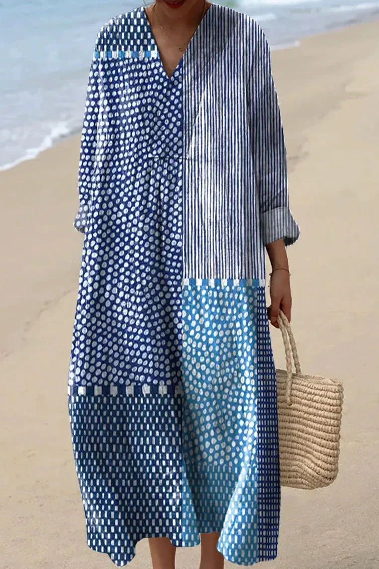 The Indigo Coast | Art-Inspired Dress