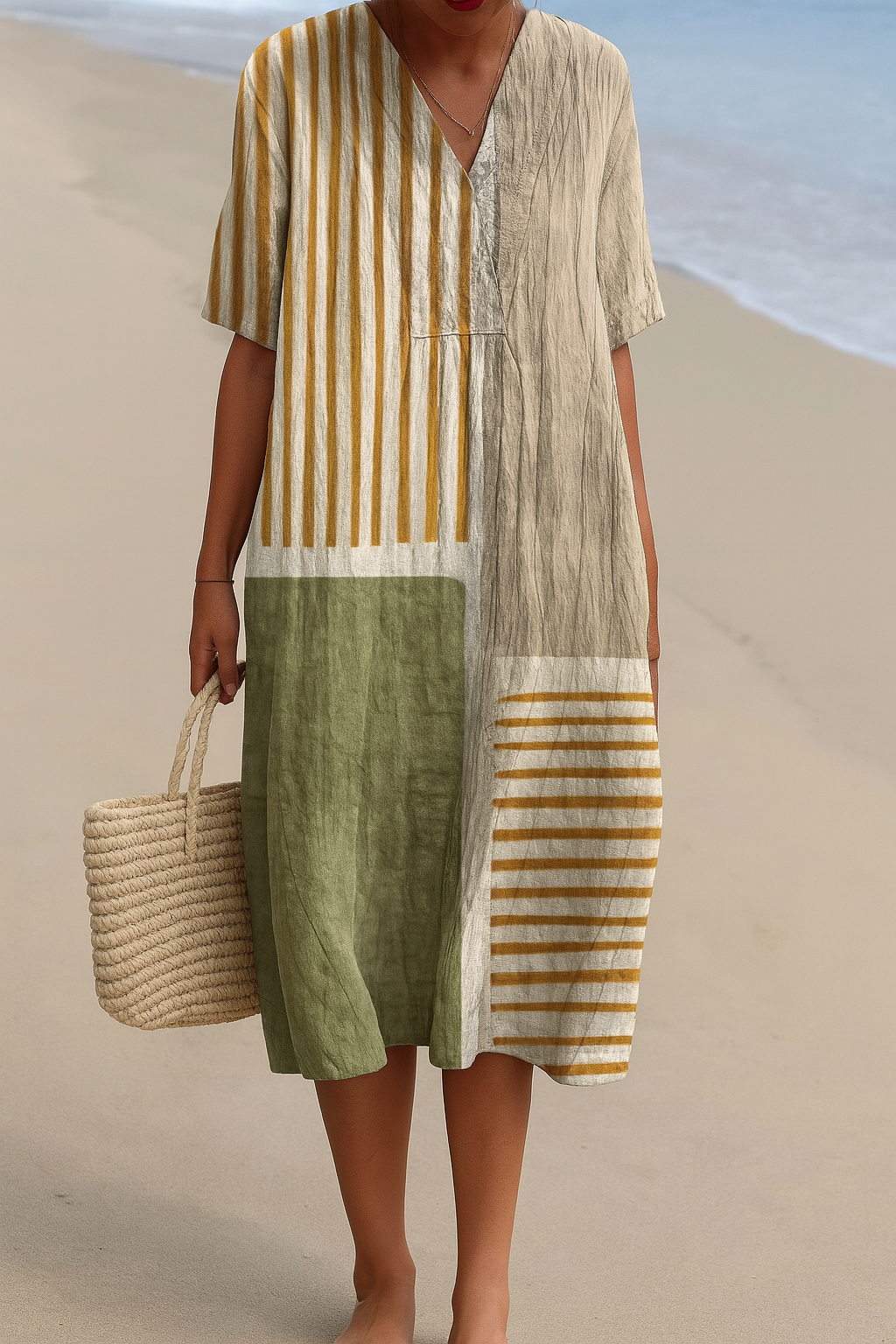 The Earthline Harmony | Art-Inspired Dress