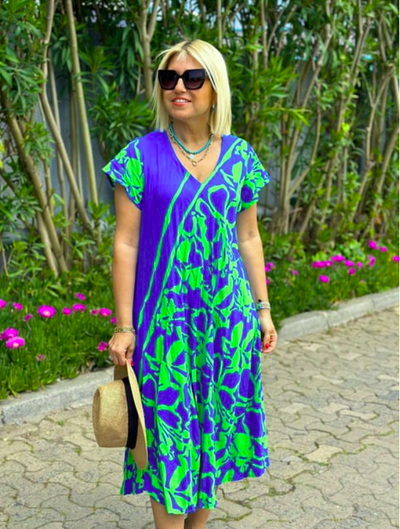 Judi | Elegant Floral Dress