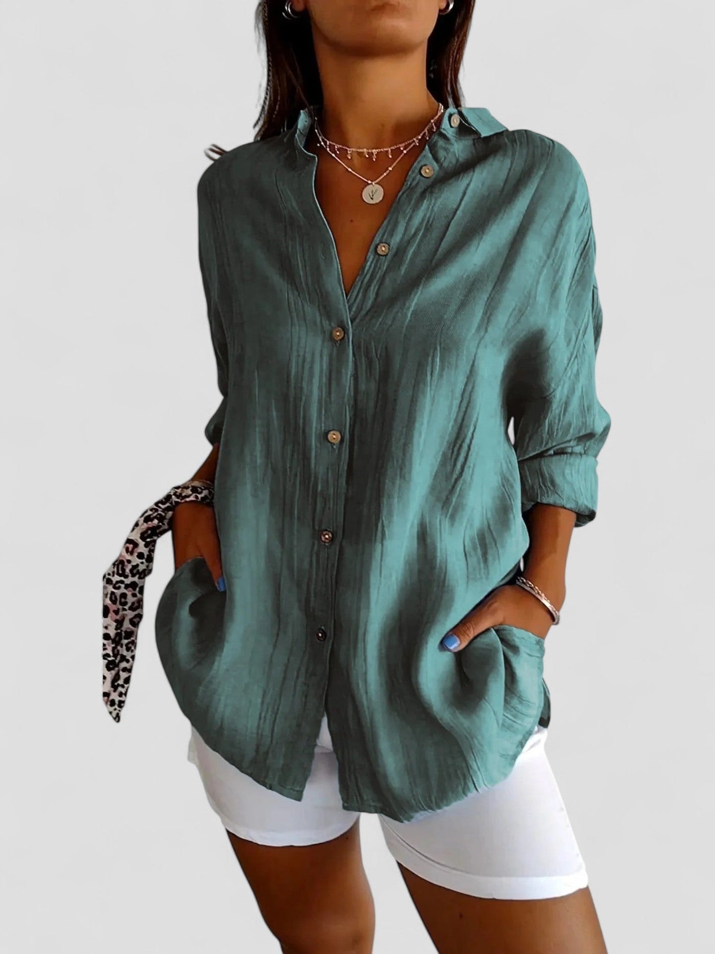 Violetta™ - Elegant Women's Shirt