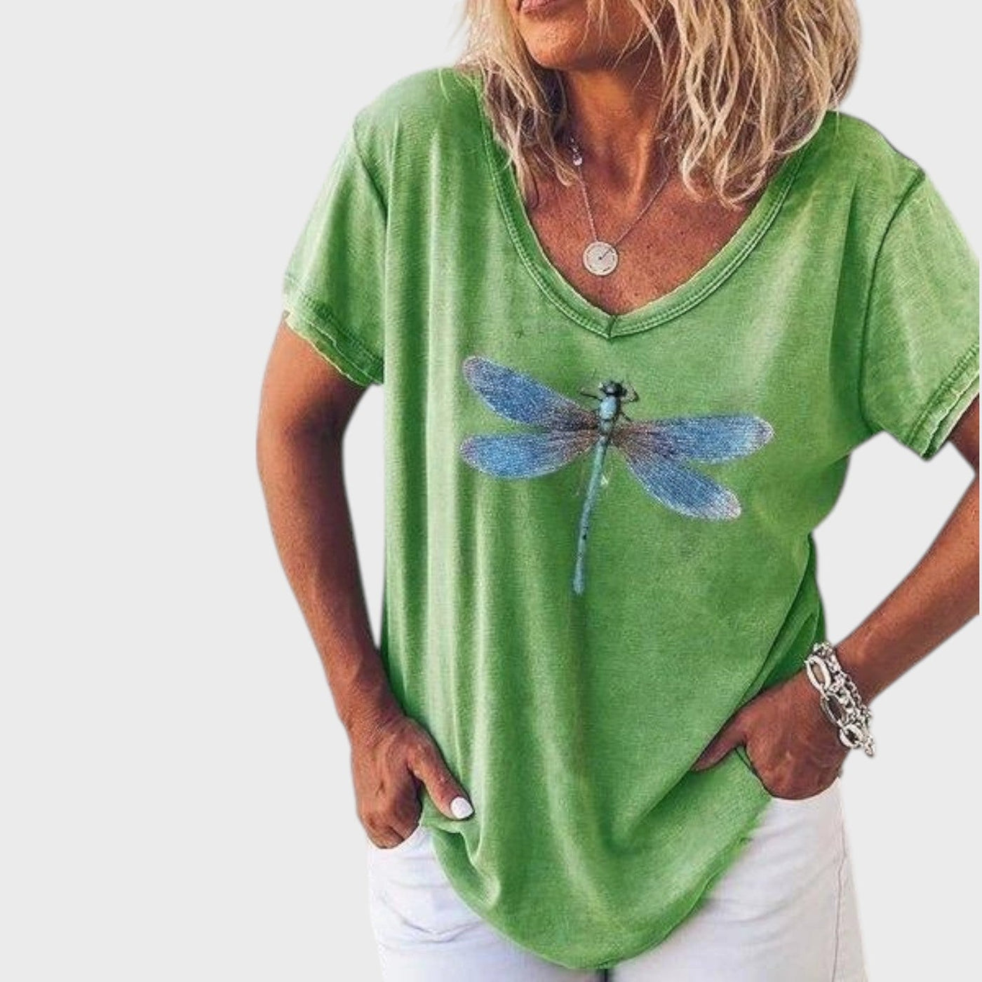 Estelle™ - V-Neck Tee