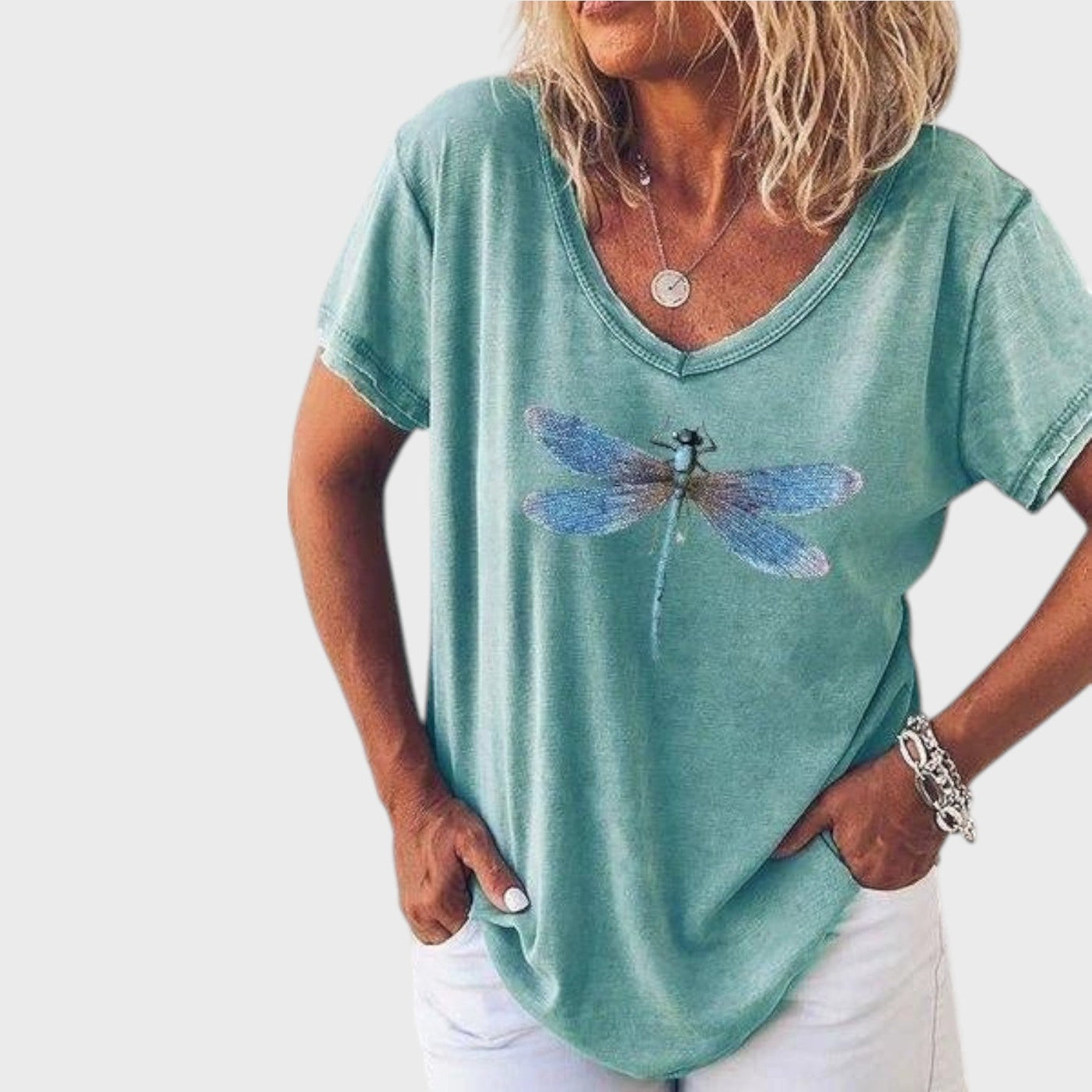 Estelle™ - V-Neck Tee