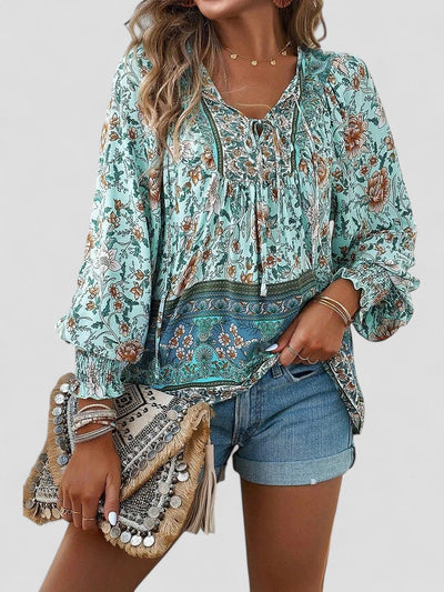 Elena™ - Summer Floral Top