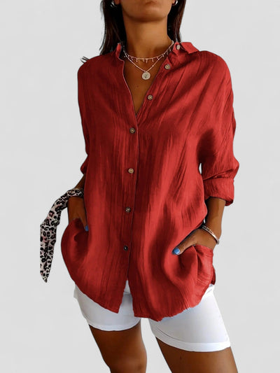 Violetta™ - Elegant Women's Shirt
