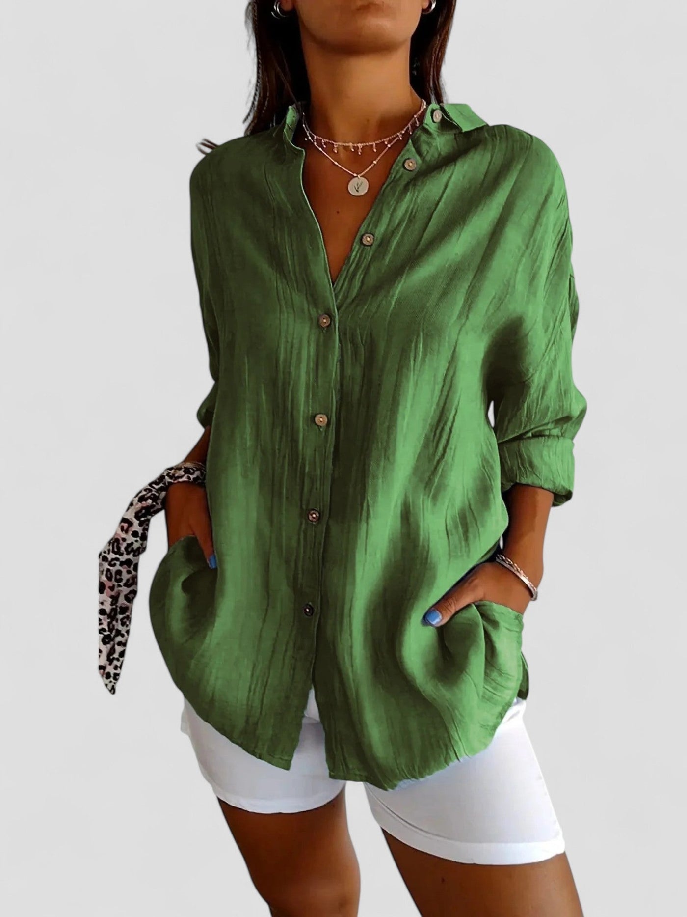 Violetta™ - Elegant Women's Shirt