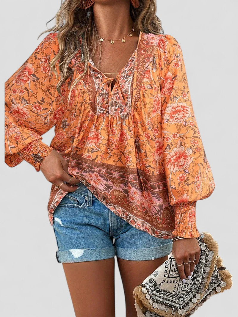 Elena™ - Summer Floral Top