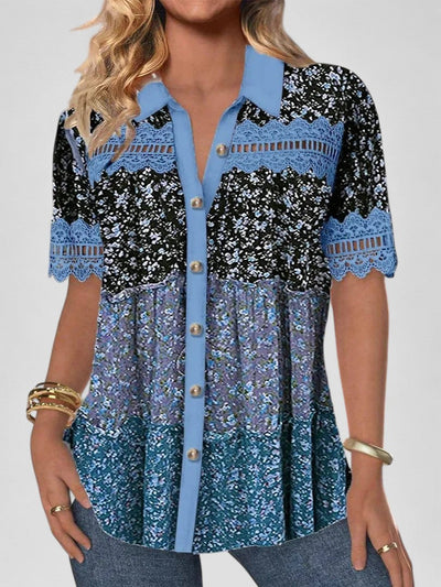 Sabina™ - Lace Hollow Top