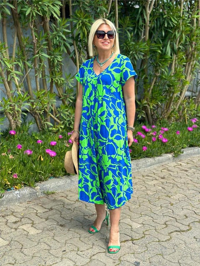 Judi | Elegant Floral Dress