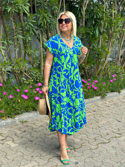 Judi | Elegant Floral Dress